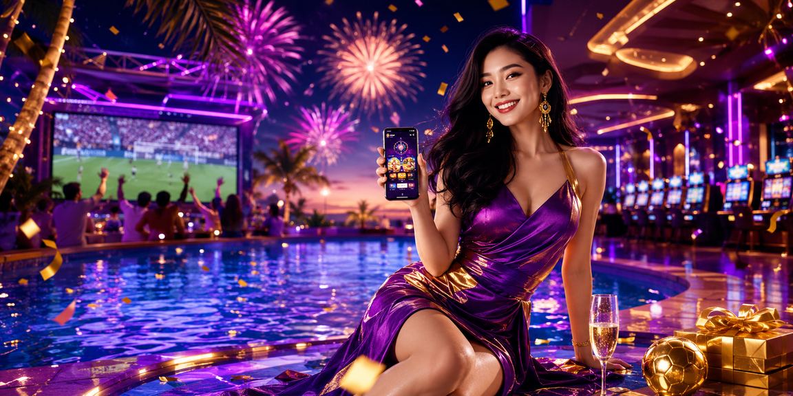 Ứng dụng casino neon tại Hà Nội – giao diện sxbl trên điện thoại ban đêm
